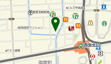 かすうどん ゴライコウの地図画像