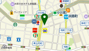 かるびラーメン 神田小川町店の地図画像