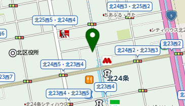 鰻のひつま屋 札幌本店の地図画像