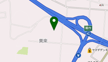 美作市役所の地図画像