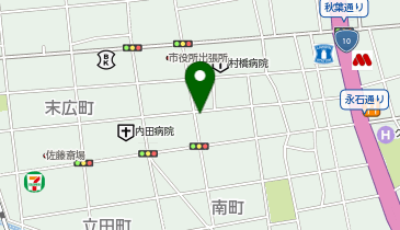 とらやの地図画像