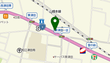 ラーメンにいはおの地図画像