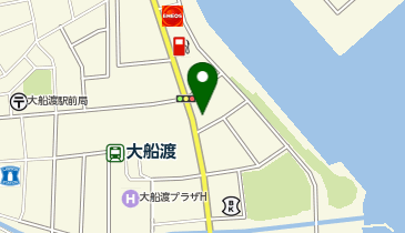 バイクの駅大船渡の地図画像