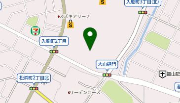 入船交流広場の地図画像