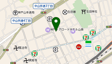神戸カレー食堂 ラージクマールの地図画像
