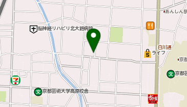 ヘアファッションペンギン 白川店の地図画像