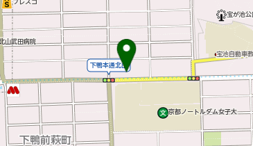 ベビーパーク北山教室の地図画像