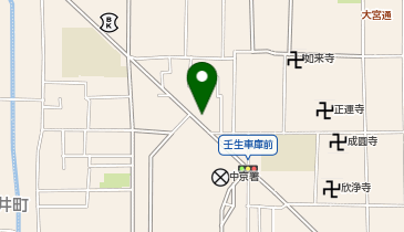 Photo Partner Kyoto加盟店 カメラの旭・アサヒカメラスタジオの地図画像