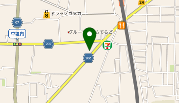 ワイン&フード オカダの地図画像