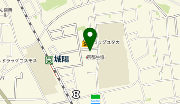 京都生協 コープ城陽共済カウンタ-の地図画像