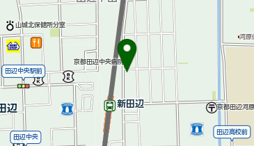 新極真会京都南支部  田辺道場の地図画像