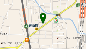 けいらく堂の地図画像