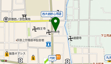 (有)かけはぎ工芸織本 京都円町店の地図画像