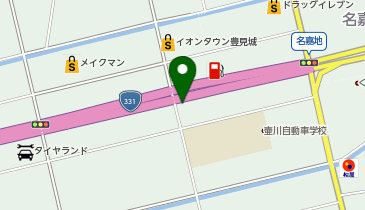 メルコヘアデザインの地図画像