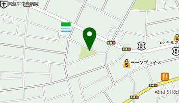 ぽぷら公園の地図画像