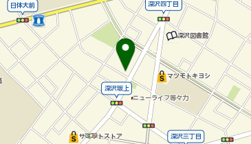 トヨタモビリティ東京 世田谷深沢店の地図画像