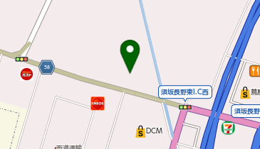 スズキアリーナ信州須坂 / U's STATION(ユーズ ステーション)須坂の地図画像