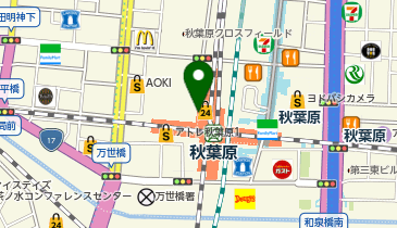 ネイルクイック アトレ秋葉原店の地図画像