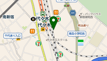 元祖シュウマイ酒場 野田焼売店 代々木酒場の地図画像