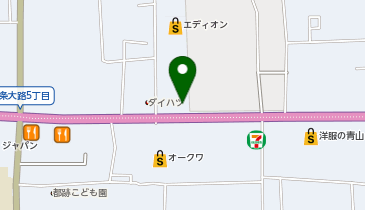 ロクメイベイクスの地図画像