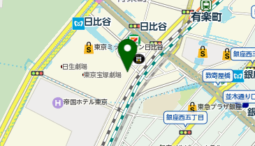 牛たんの檸檬 有楽町店の地図画像