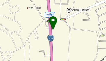 栃木トヨタ 不動前店の地図画像