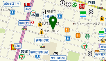 フットケア calme(カルム)の地図画像