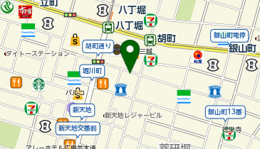 Private Space POPEYE(プライベート スペース ポパイ) 広島流川店の地図画像