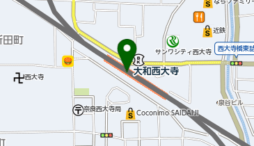 手づくり大和コロッケの店 西大寺店の地図画像