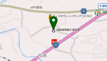 熊本地方法務局 阿蘇大津支局の地図画像