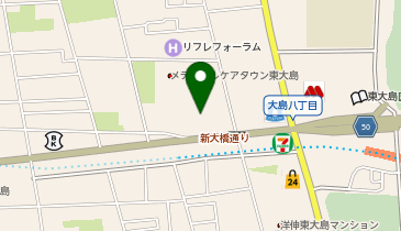 買取大吉 ダイエー東大島店の地図画像