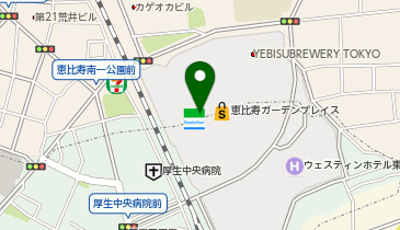 よつ葉ミルクプレイスの地図画像