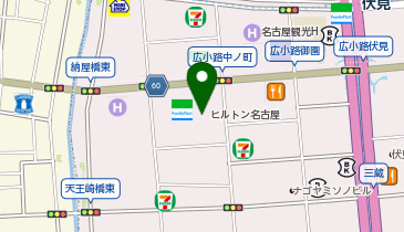 お土産ステーションなごや「サムライの国」 名古屋ヒルトンプラザ店の地図画像