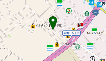 UNITED NUDE TOKYO(ユナイテッドヌード東京)の地図画像