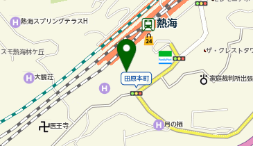 亀山社中 熱海店の地図画像