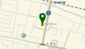 パレマルシェ 新所原店の地図画像