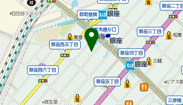 PATEK PHILIPPE Boutique Tokyo Ginza(パテック フィリップ ブティック トウキョウ ギンザ)の地図画像