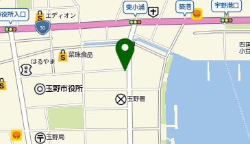 瀬戸内炉端 のたりの地図画像