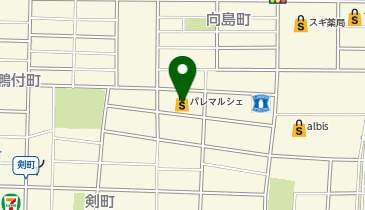 パレマルシェ 中村店の地図画像