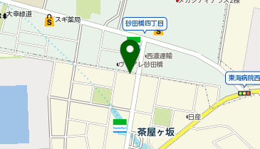 やきとり邁心の地図画像