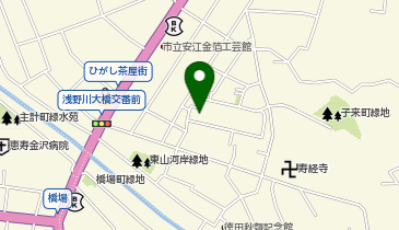 はくのとの地図画像