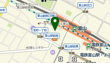 代官山Candy apple(キャンディ アップル) 富山店の地図画像