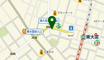 中華料理栄華の地図画像