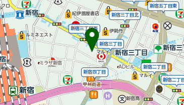 HMV record shop(レコード ショップ) 新宿の地図画像