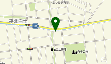 北街角の地図画像