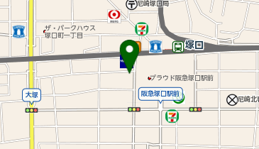 サーティワンアイスクリーム 阪急塚口店の地図画像