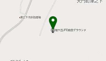 JFEスチール株式会社西日本製鉄所 JFE旭ヶ丘総合グランドの地図画像