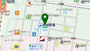 SWCC株式会社 北日本支店の地図画像