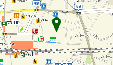 ガレーラ・サウナ立川の地図画像