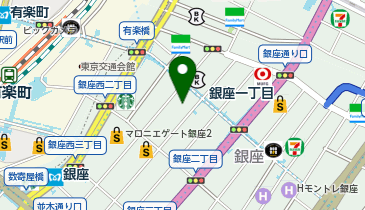 ufotable MOCKTAIL BAR GINZA(ユーフォテーブル モクテル バー ギンザ)の地図画像